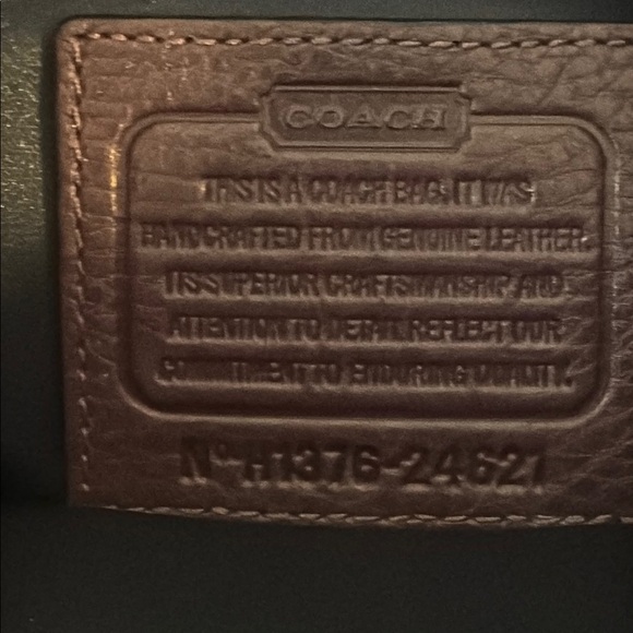 Coach Plum colored pebbled leather Madison Phoebe shoulder bag
Coach H1376-24621 - Picture 9 of 13